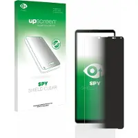 Upscreen Spy Shield Protection Anti-Espion (Sony Xperia 10 V), Téléphone portable : film de protection, Bleu
