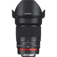 Samyang 35 Mm F1.4 As Umc Sony E Camera Lens Noir