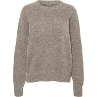 Vero Moda Pull-over 'VMBoom' beige chiné