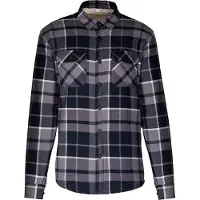 Kariban Surchemise ? carreaux doubl?e sherpa Storm grey/Navy - Kariban K579 - Taille 2XL