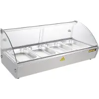 Buffalo Vitrine chauffante 46L