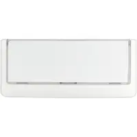 Durable Plaque de porte Click Sign, 149 x 52,5 mm, à coller ou à visser, blanc, 486002