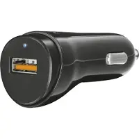 Trust Chargeur voiture USB Noir