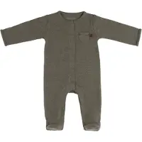 Babys Only Grenouillère avec pieds Melange khaki - 62