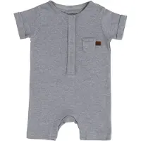 Babys Only Grenouillère manches courtes Melange gris - 62