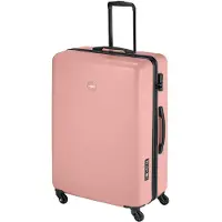 Princess Traveller PT01 - Reiskoffer - Rose pivoine - L - 77cm, Valise, Pink