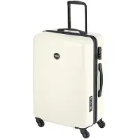 Princess Traveller Prinzessinreisende PT01 - Reiskoffer - Perle White - M - 67 cm, Valise, Blanc