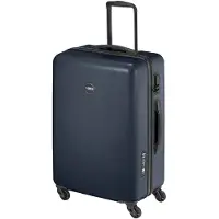 Princess Traveller Prinzessinreisende PT01 - Reiskoffer - Platinum Navy - M - 67 cm, Valise, Bleu