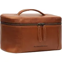 The Chesterfield Brand Trousse de toilette Wax Pull Up Limone en cuir 29 cm, Trousse de toilette, Marron