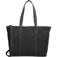 Hide & Stitches & Stitches Idaho Handtasche - Schwarz - 100% Leder