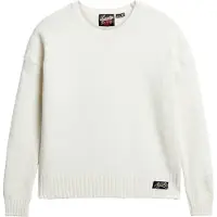 Superdry Pull-over 'Essential' blanc cassé