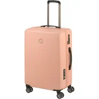Princess Traveller Prinzessinreisende PT01 Deluxe Reiokoffer - Pfingstrosse Pink - M - 67 cm, Valise, Pink