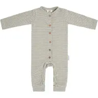 Babys Only Grenouillère Stripe urban green - 68