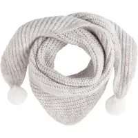 Babys Only Châle avec pompon Cool ecru - 3-36 mois