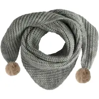 Babys Only Châle avec pompon Cool urban green - 3-36 mois