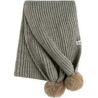 Babys Only Écharpe avec pompon Cool urban green - 3-8 ans