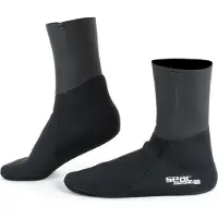 Seac Sub Anatomic 7 Mm Booties Noir EU 45-46