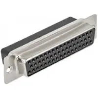 DeLOCK D-Sub HD 50 Pin Crimp Buchse, Metall