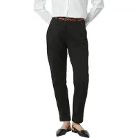 Comma Pantalon chino marron / noir