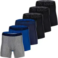 Under Armour Sous-vêtements de sport bleu roi / bleu foncé / gris chiné / noir