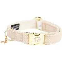 Kentucky Dogwear Collier pour Chien - Laine - Beige - XXS - 18-26 cm