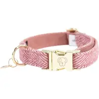 Kentucky Dogwear Collier pour Chien - Laine - Rose clair - XS - 25-38 cm