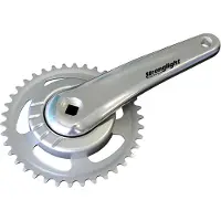 Stronglight Twin 170 Mm 38t 128.068 Crankset Argenté 170 mm / 38t