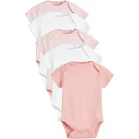 Next Barboteuse / body rose / blanc