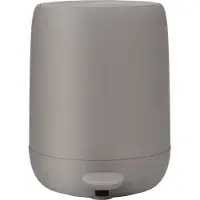 Blomus SONO poubelle à pédale, poubelle, poubelle cosmétique, plastique, silicone, satellite, 5 L, 69168