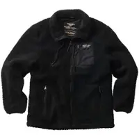 WCC West Coast Choppers Anvil VESTE POLAIRE PELUCHE Noir M hommes