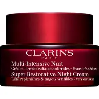 Clarins Super Restorative Night Cream crème de nuit pour peaux sèches à très sèches 50 ml