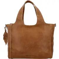 Hide & Stitches Femmes, Sac, Earth Shopper - Handtas - Duurzaam Gelooid Leer - Meerdere Vakken -, Marron