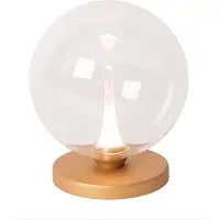 Lucide GISELA - Lampe de table – noire, 16 cm, 18 cm, 5W, 2700K - Lampes de table et lampes de chevet (13594/04/60)
