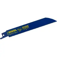 Irwin 5 Lames de scie sabre 150mm bois & métal