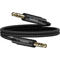 Belkin Av10164bt04 Jack To Jack Cable Jack 3.5 Cable Noir
