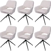 MCW Chaise de salle à manger -N74 (lot de 6)