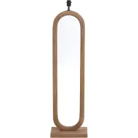 Light & Living Lampadaire Paceco 119 cm Bois de manguier Marron - Japandi Style