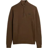 Superdry Pull-over 'Essential' marron / noir