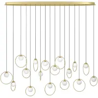 Eglo Suspension ovale Portocolom, 148 cm