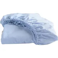 Cinderella Drap-Housse Cinderella Weekend Soft Blue (Coton)-120 x 200 cm