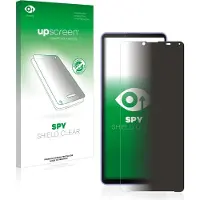 Upscreen Spy Shield Protection Anti-Espion (Sony Xperia 10 IV), Téléphone portable : film de protection, Bleu