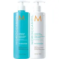 Moroccanoil Pack shampooing et après-shampooing hydratants, 2x500 ml,