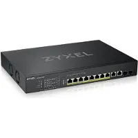 Zyxel Switch réseau XS1930-12HP-ZZ0101F, administrable L3 Ethernet 10G (100/1000/10000), alimentation par Ethernet (PoE), noir