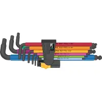 Wera 05022640001 Clé hexagonale Jeu de clés hexagonales en L Impérial 9 pc(s)