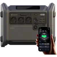 SEGWAY Power Station Portable Cube 1000 Gris (aa.13.04.02.0004)