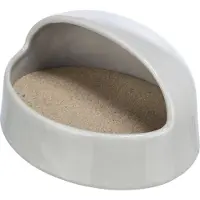 Trixie 3x Bain de sable 20 × 10 × 16 cm, Gris