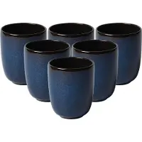 Villeroy & boch Tasse Villeroy & Boch Lave Bleu (Lot de 6)