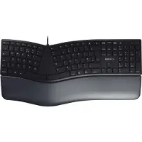 Cherry Clavier KC 4500 ERGO - Standard - USB - QWERTY - Noir