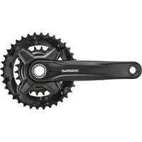 Shimano Altus Mt210 Crankset Noir 175 mm / 36/22t