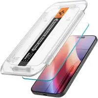 Spigen EZ Fit Glas.tR avec plateau d'installation - 1 pack Apple iPhone 16 Pro
